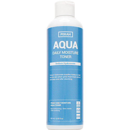 

PEKAH Освежающий тонер с травами и гиалуроновой кислотой Aqua Daily Moisture Toner 250, Освежающий тонер с травами и гиалуроновой кислотой Aqua Daily Moisture Toner