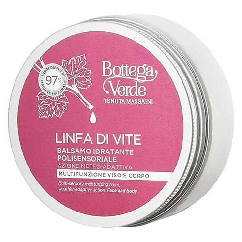 

BOTTEGA VERDE Увлажняющий бальзам для лица и тела Linfa Di Vite 150, Увлажняющий бальзам для лица и тела Linfa Di Vite