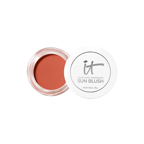 

IT COSMETICS Кремовые румяна-бронзатор Glow With Confidence Sun Blush, Кремовые румяна-бронзатор Glow With Confidence Sun Blush
