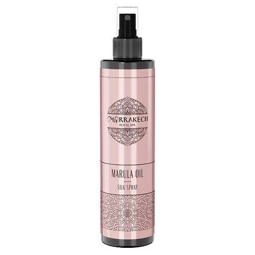 

MARRAKECH ROYAL SPA Увлажняющий шелковый спрей для волос MARULA OIL MOISTURISING SILK HAIR SPRAY 250, Увлажняющий шелковый спрей для волос MARULA OIL MOISTURISING SILK HAIR SPRAY
