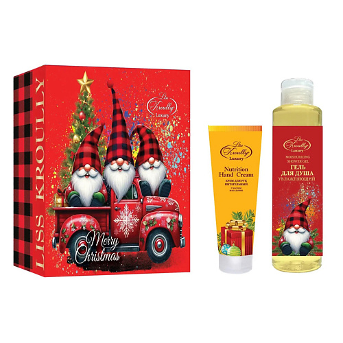 

LISS KROULLY ПОДАРОЧНЫЙ НАБОР гель для душа и крем для рук, ПОДАРОЧНЫЙ НАБОР гель для душа и крем для рук