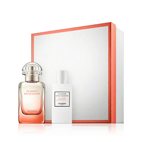 

HERMÈS HERMES Парфюмерный набор Jardin sur la Lagune Туалетная вода + Лосьон для тела, HERMES Парфюмерный набор Jardin sur la Lagune Туалетная вода + Лосьон для тела