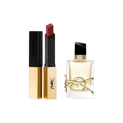 

YVES SAINT LAURENT Rouge Матовая помада Pur Couture The Slim + Парфюмерная вода YSL Libre, Rouge Матовая помада Pur Couture The Slim + Парфюмерная вода YSL Libre