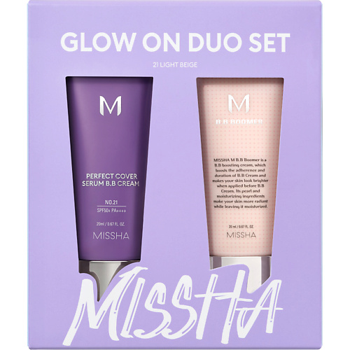 

MISSHA Набор Glow (bb-крем № 21 + праймер), Набор Glow (bb-крем № 21 + праймер)