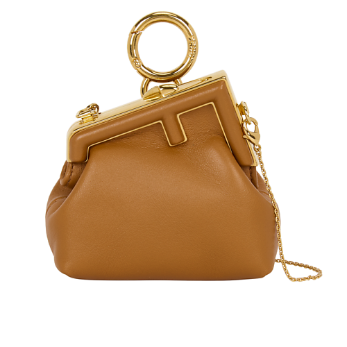 

FENDI Миниатюрная женская сумка First Nano Bag, Миниатюрная женская сумка First Nano Bag