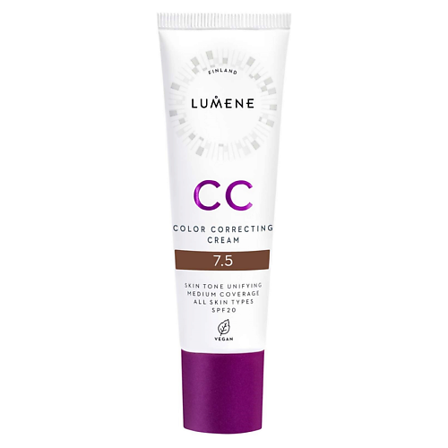 CC крем для лица LUMENE Легкий тонирующий крем CC Color Correcting Cream SPF20