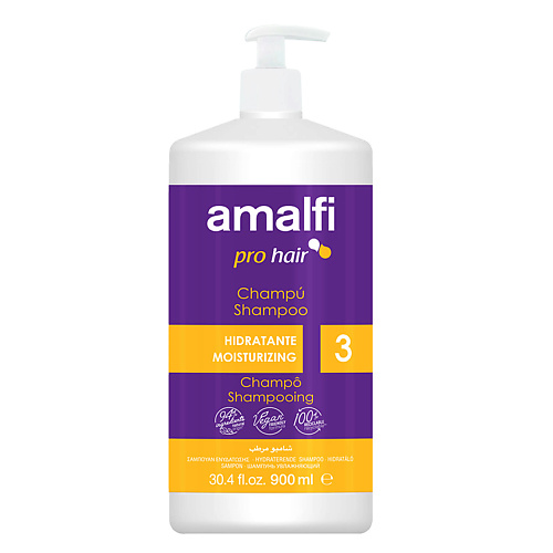 

AMALFI Шампунь увлажняющий 900, Шампунь увлажняющий