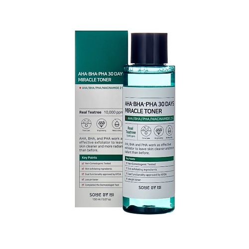 

SOME BY MI Тонер для лица очищающий с кислотами AHA-BHA-PHA 30 Days Miracle 150, Тонер для лица очищающий с кислотами AHA-BHA-PHA 30 Days Miracle