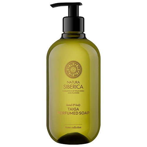 Мыло жидкое NATURA SIBERICA Парфюмированное мыло для тела и рук Тайга Taiga Perfumed Soap Hand & Body