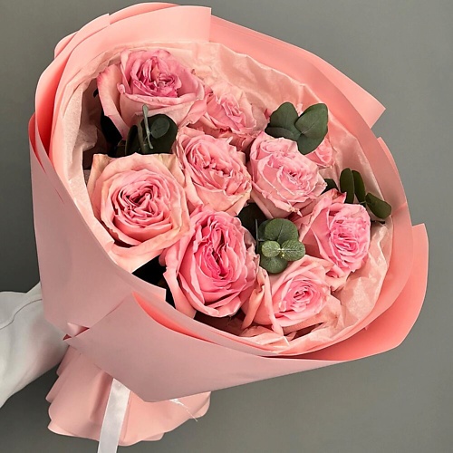 

CHALET GREEN Букет из 9 пионовидных роз «Эстетика Охары», Букет из 9 пионовидных роз «Эстетика Охары»