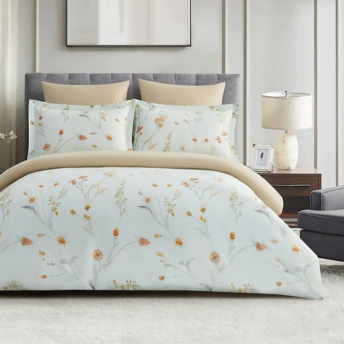 Комплект постельного белья ARYA HOME COLLECTION Постельное белье Alamode 2 Сп. 200x220 Spring Кремовый