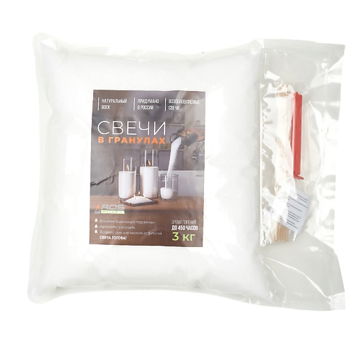

ROSCANDLES Насыпные свечи восковые, Насыпные свечи восковые