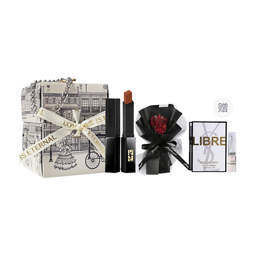 

YVES SAINT LAURENT Подарочный набор с помадой Rouge Pur Couture, Подарочный набор с помадой Rouge Pur Couture