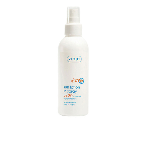 Солнцезащитная эмульсия для тела ZIAJA Солнцезащитное средство SUN sunscreen spray SPF30