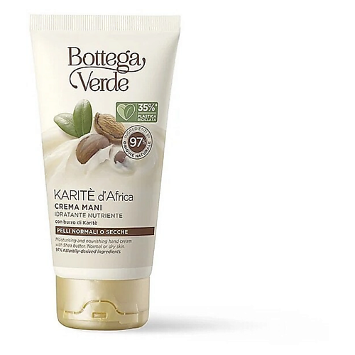 

BOTTEGA VERDE Увлажняющий и питательный крем для рук Karite d'Africa 75, Увлажняющий и питательный крем для рук Karite d'Africa