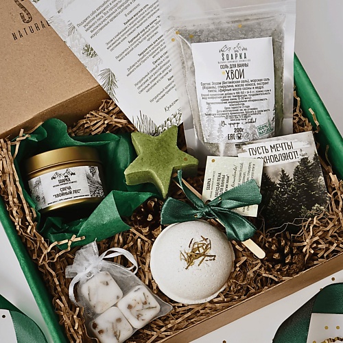 

SOAPKA NATURAL HANDMADE COSMETICS Подарочный СПА набор "Восстановление", Подарочный СПА набор "Восстановление"