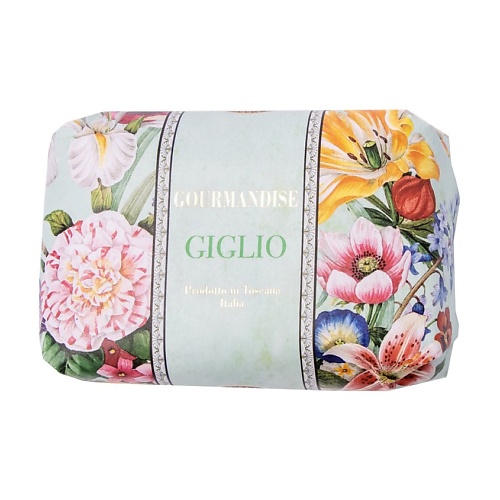 Мыло твердое GOURMANDISE Мыло натуральное парфюмированное Лилия Giglio