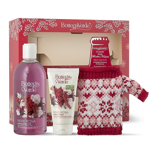 

BOTTEGA VERDE Набор для ухода за телом Pepe Rosa Гель для душа+крем для рук, Набор для ухода за телом Pepe Rosa Гель для душа+крем для рук