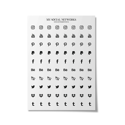 

OMARIE Стикеры на прозрачной основе А6, Стикеры на прозрачной основе А6