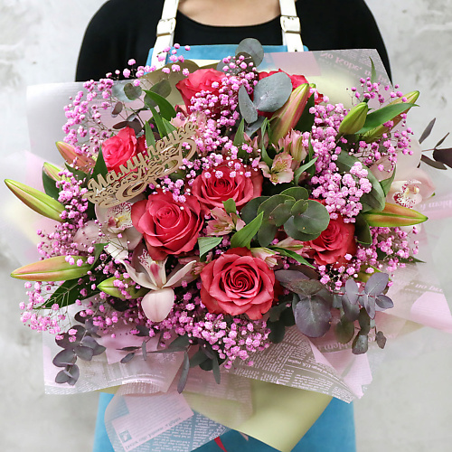 

БУКЕТ МАРКЕТ ДАРИТЕ С УДОВОЛЬСТВИЕМ Букет Мамулечке Красотулечке, Букет Мамулечке Красотулечке