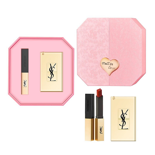 

YVES SAINT LAURENT Подарочный набор: Помада + Зеркало Haute Couture Compact Mirror, Подарочный набор: Помада + Зеркало Haute Couture Compact Mirror