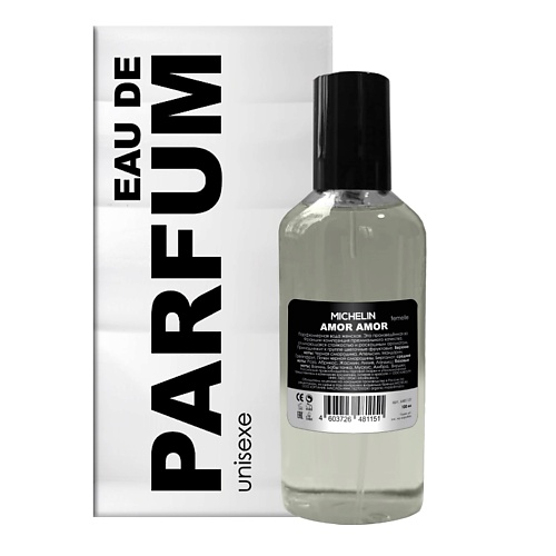 

MICHELIN Парфюмерная вода женская Amor Amor femelle 100, Парфюмерная вода женская Amor Amor femelle