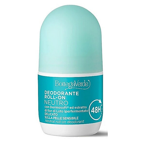 

BOTTEGA VERDE Дезодорант 48H Roll-On Deodorant With Dermosoft and Hyperfermented Lotus Blossom 50, Дезодорант 48H Roll-On Deodorant With Dermosoft and Hyperfermented Lotus Blossom