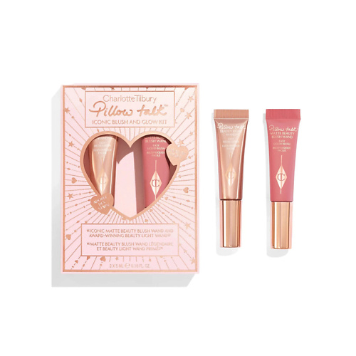 

CHARLOTTE TILBURY Подарочный набор Pillow Talk Iconic Blush & Glow Kit, Подарочный набор Pillow Talk Iconic Blush & Glow Kit