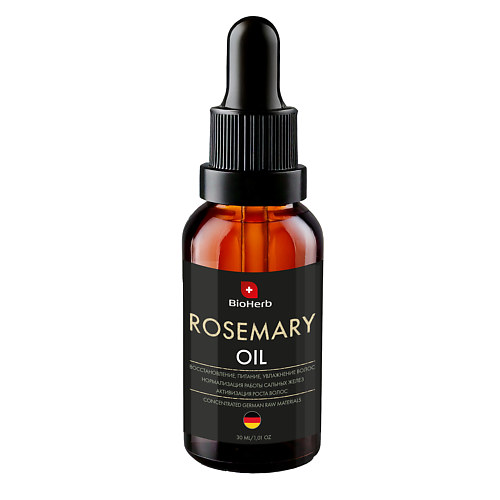 

BIOHERB Масло Розмарина для роста волос, 100% Натуральное 30, Масло Розмарина для роста волос, 100% Натуральное