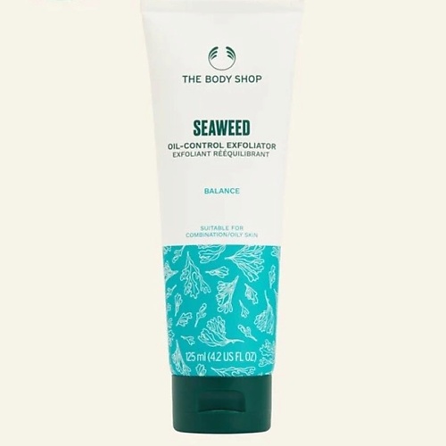 

THE BODY SHOP Скраб с водорослями для жирной кожи Seaweed Oil-Control Exfoliator 125, Скраб с водорослями для жирной кожи Seaweed Oil-Control Exfoliator