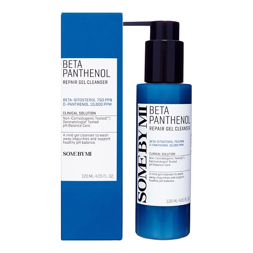 

SOME BY MI Гель для умывания Beta Panthenol Repair Gel Cleanser 120, Гель для умывания Beta Panthenol Repair Gel Cleanser