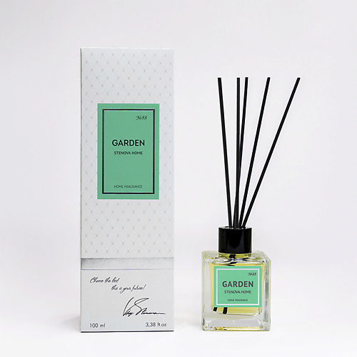 

STENOVA HOME Аромадиффузор с палочками GARDEN №88 100, Аромадиффузор с палочками GARDEN №88