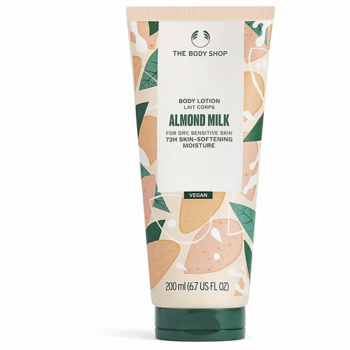 

THE BODY SHOP Увлажняющий лосьон Almond Milk для сухой и чувствительной кожи 200, Увлажняющий лосьон Almond Milk для сухой и чувствительной кожи