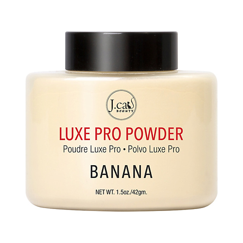 Пудра для лица J. CAT BEAUTY Пудра для лица рассыпчатая Luxe Pro