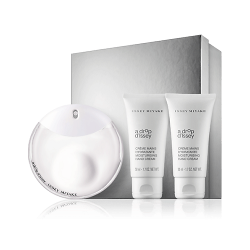 

ISSEY MIYAKE Подарочный набор A Drop d'Issey Парфюмерная вода+Крем для рук, Подарочный набор A Drop d'Issey Парфюмерная вода+Крем для рук
