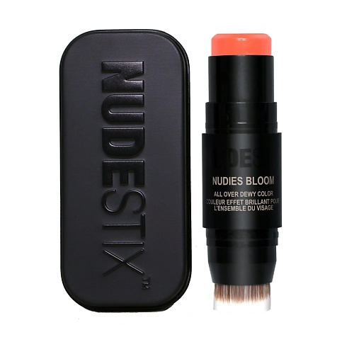 

NUDESTIX Кремовые сияющие румяна в стике Nudies Bloom со встроенной кисточкой, Кремовые сияющие румяна в стике Nudies Bloom со встроенной кисточкой