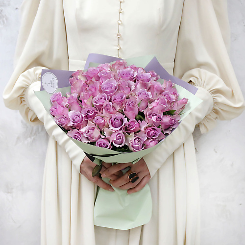 

БУКЕТ МАРКЕТ ДАРИТЕ С УДОВОЛЬСТВИЕМ Букет из 51 розы - Сиреневое облако Кения 40 см., Букет из 51 розы - Сиреневое облако Кения 40 см.