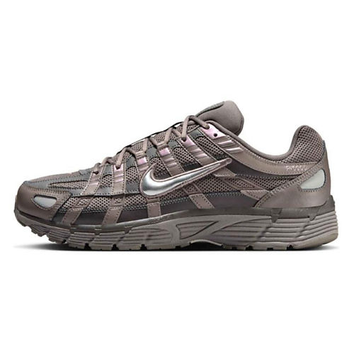 

NIKE Кроссовки P-6000 Cave Stone Medium Ash Flat Pewter Metallic Silver, Кроссовки P-6000 Cave Stone Medium Ash Flat Pewter Metallic Silver