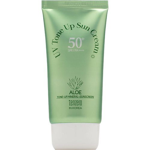 

TENZERO Солнцезащитный крем для лица с алоэ, SPF50/PА++++ UV Tone Up Face Sun Cream Aloe 70, Солнцезащитный крем для лица с алоэ, SPF50/PА++++ UV Tone Up Face Sun Cream Aloe