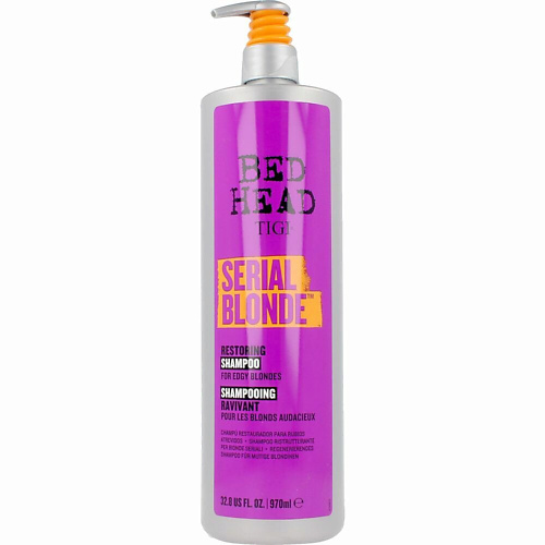 

TIGI Восстанавливающий шампунь для светлых волос Bed Head Serial Blonde 970, Восстанавливающий шампунь для светлых волос Bed Head Serial Blonde