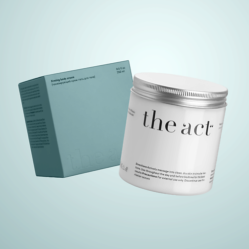 

THE ACT Крем-гель для тела антицеллюлитный увлажняющий тонизирующий и питательный 300, Крем-гель для тела антицеллюлитный увлажняющий тонизирующий и питательный
