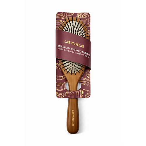 Щетка для волос ЛЭТУАЛЬ Щётка для волос Letoile Hair Brush Bamboo Form № 1