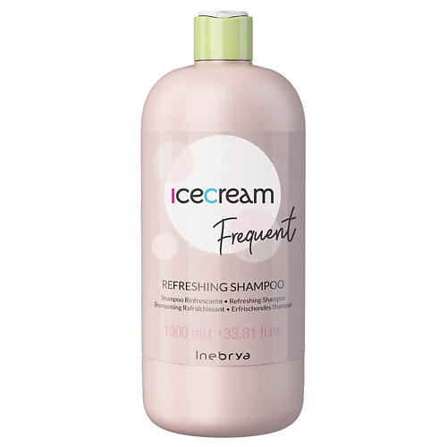 

INEBRYA Шампунь для ежедневного применения освежающий Frequent 1000, Шампунь для ежедневного применения освежающий Frequent