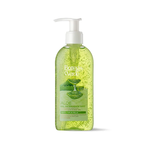 

BOTTEGA VERDE Увлажняющий и успокаивающий гель для умывания с алоэ Aloe Face Cleansing Gel 200, Увлажняющий и успокаивающий гель для умывания с алоэ Aloe Face Cleansing Gel