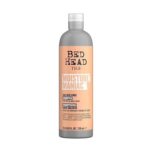 

TIGI Очищающий питательный шампунь для сухих волос Bed Head Moisture Maniac 750, Очищающий питательный шампунь для сухих волос Bed Head Moisture Maniac