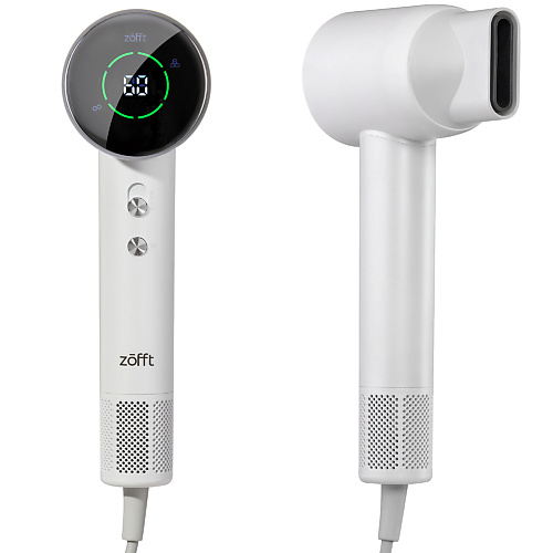 

ZOFFT Фен для волос с LED-дисплеем Air Gloss Pro (HS-102W), Фен для волос с LED-дисплеем Air Gloss Pro (HS-102W)