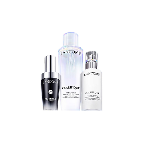 Набор средств для лица LANCOME Сыворотка Genifique Ultimate Serum + Эссенция и эмульсия Clarifique