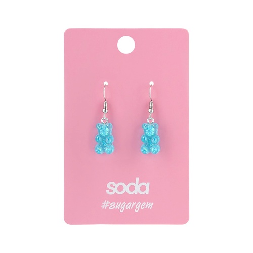 Серьги SODA Серьги BLUE BEARS #sugargem
