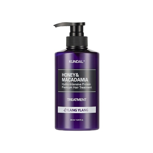 Кондиционер для волос KUNDAL Кондиционер протеиновый Иланг-иланг Honey & Macadamia Treatment Ylang Ylang