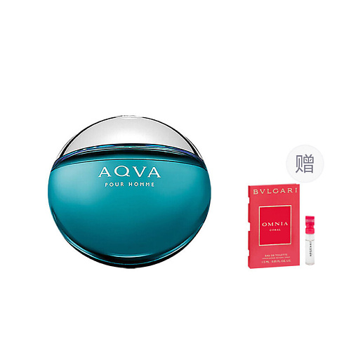 

BVLGARI Парфюмерный набор Туалетная вода Aqva Pour Homme + Миниатюра Omnia Crystalline, Парфюмерный набор Туалетная вода Aqva Pour Homme + Миниатюра Omnia Crystalline